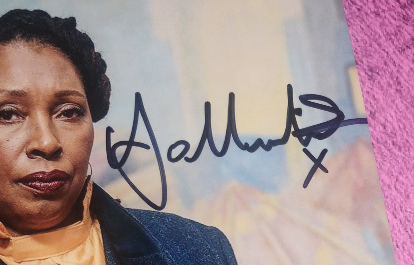 Jo Martin Hand Signed Autograph 8x10 Photo COA Doctor Who