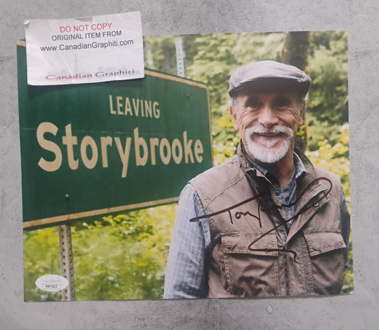 Tony Amendola Hand Signed Autograph 8x10 Photo JSA COA Once Upon A Time