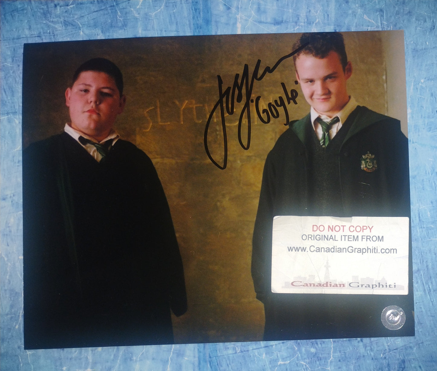Josh Herdman Hand Signed Autograph 8x10 Photo COA Harry Potter Goyle
