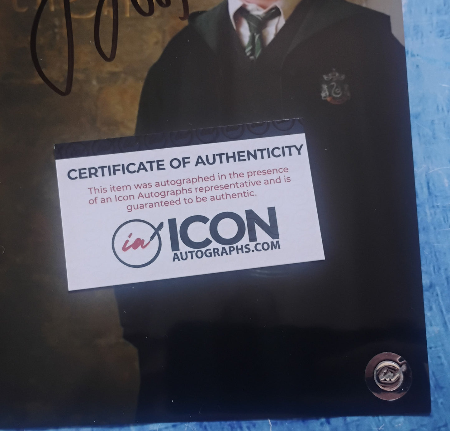 Josh Herdman Hand Signed Autograph 8x10 Photo COA Harry Potter Goyle