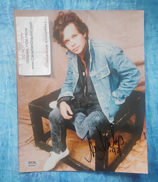 John Cougar Mellencamp Hand Signed Autograph 8x10 Photo PSA COA