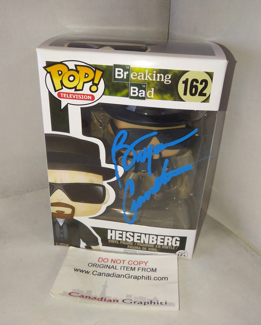 Bryan Cranston Autograph Breaking Bad Funko Pop COA