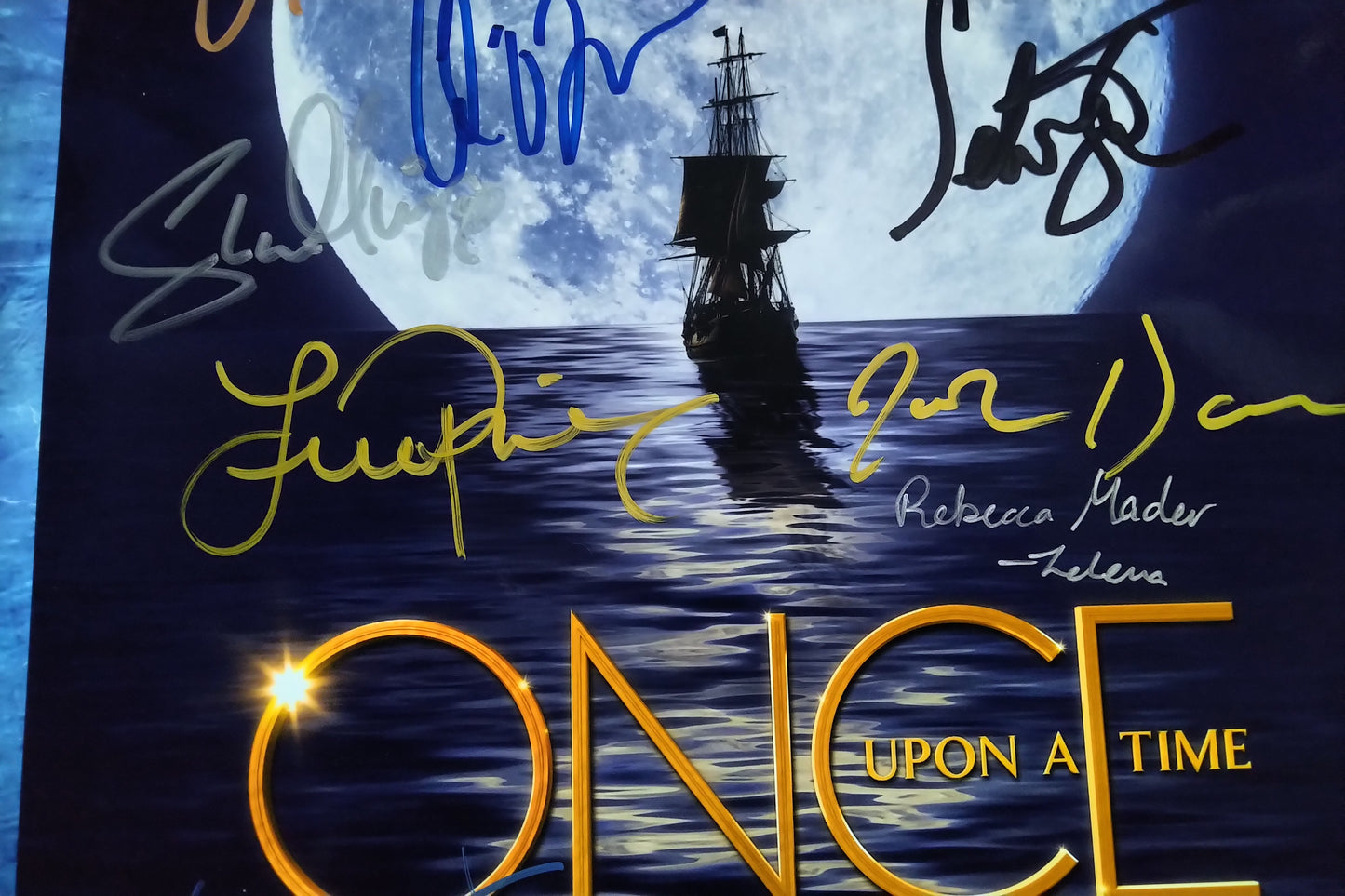 Once Upon A Time 17x Cast Hand Signed Autograph Photo COA