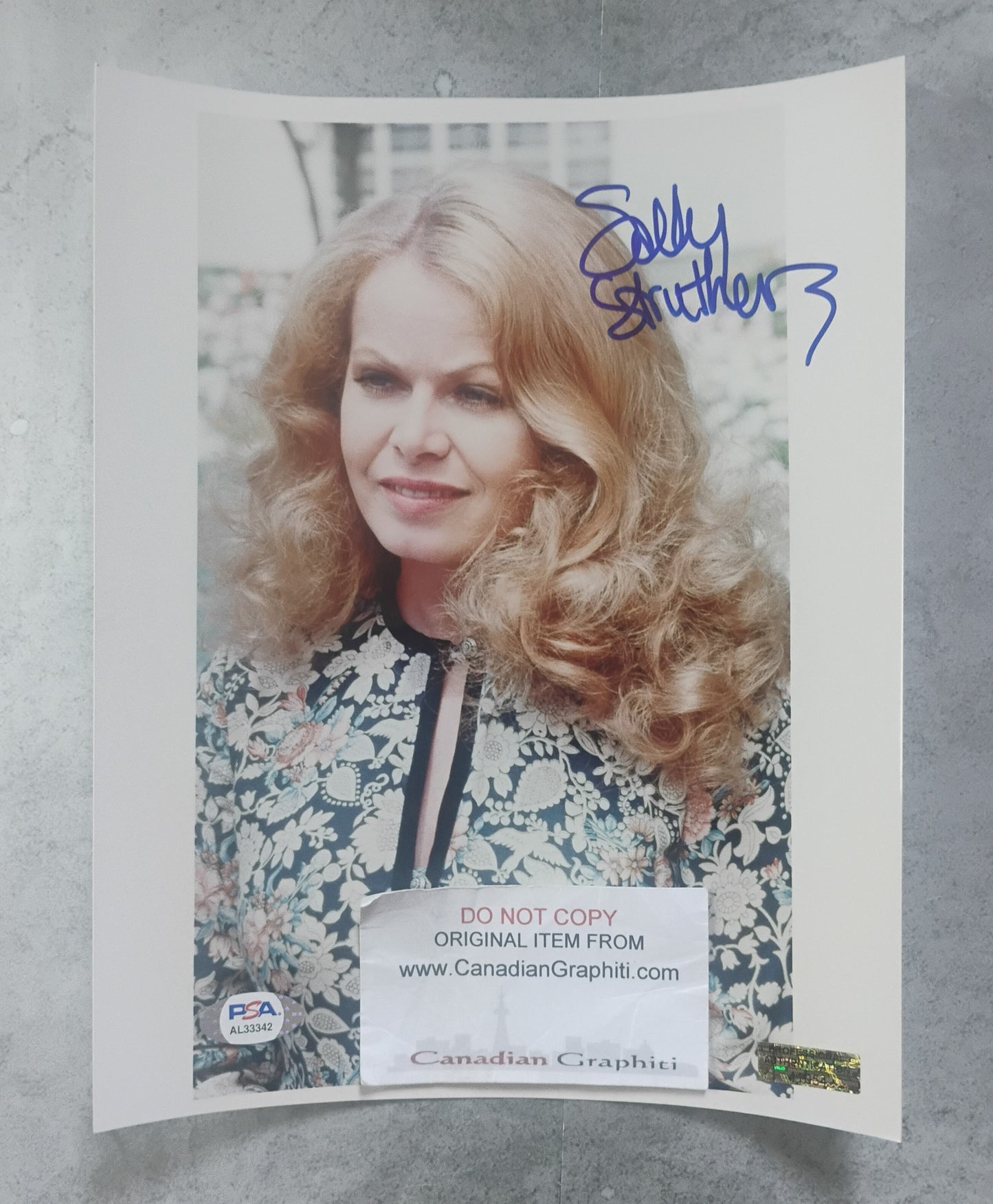 Sally Struthers Hand Signed Autograph 8x10 Photo PSA COA All In The Family