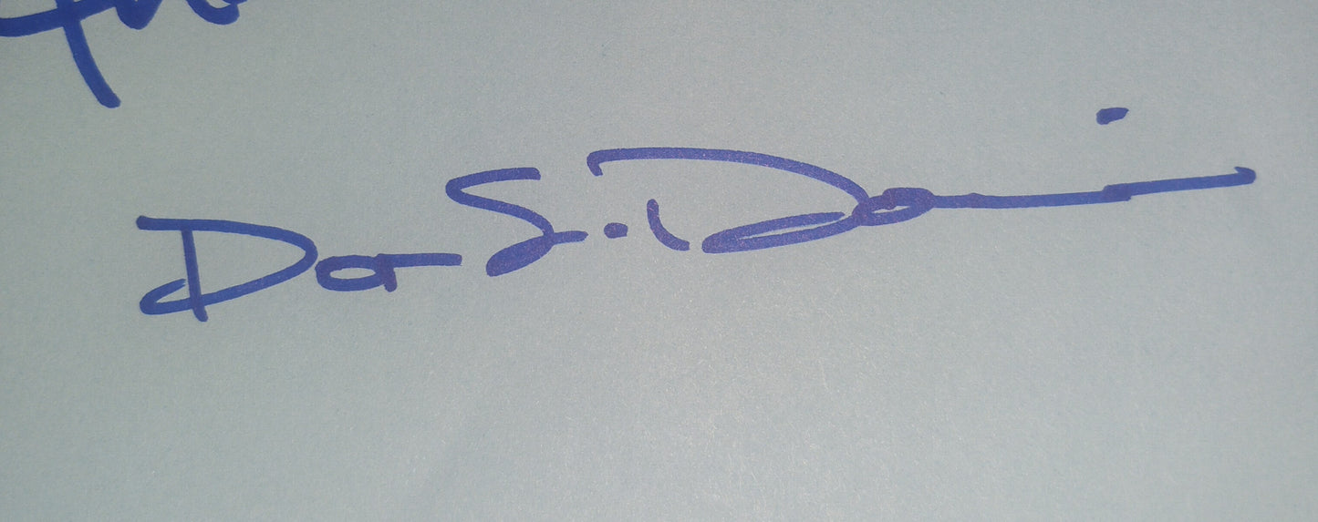 Stargate SG-1 Cast Hand Signed Script COA Richard Dean Anderson, Amanda Tapping, Don S Davis, Michael Shanks