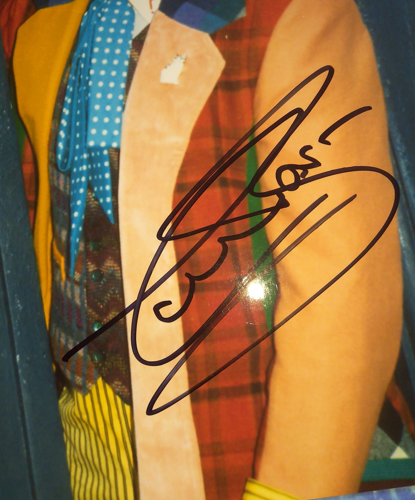 Colin Baker Hand Signed Autograph 8x10 Photo COA + JSA Doctor Who