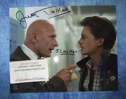 James Tolkan Hand Signed Autograph 8x10 Photo COA + OPix Back To The Future