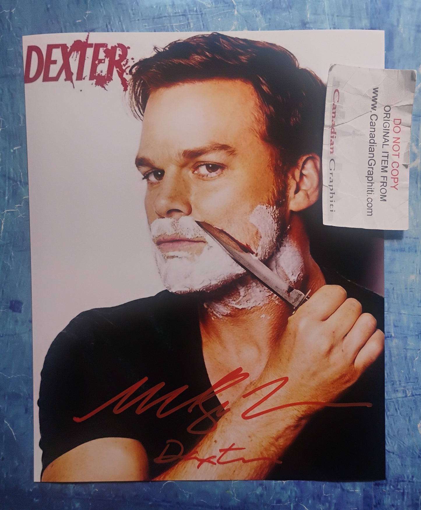 Michael C Hall Hand Signed Autograph 8x10 Photo COA Dexter