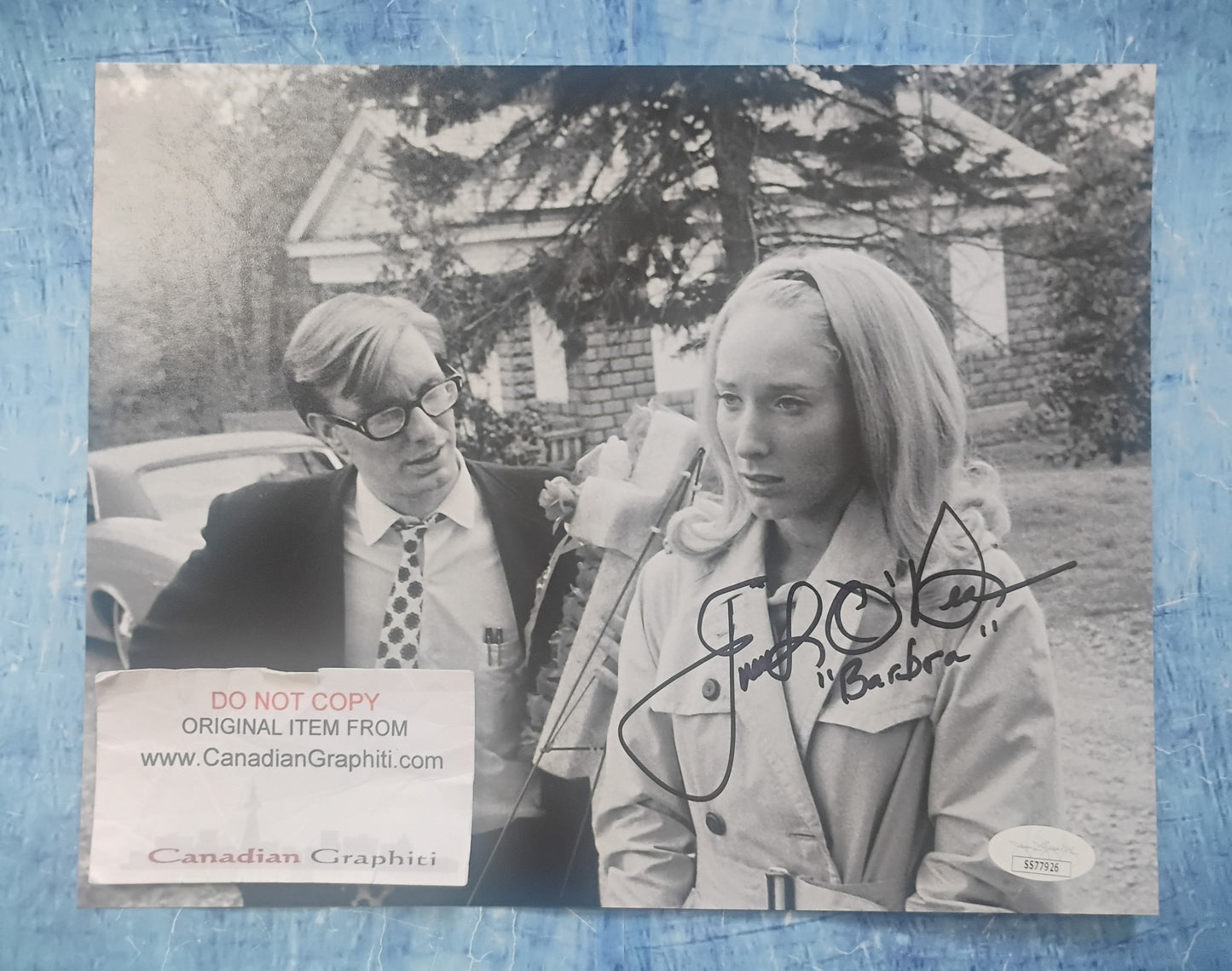 Judith O'Dea Hand Signed Autograph 8x10 Photo JSA COA Night Of The Living Dead