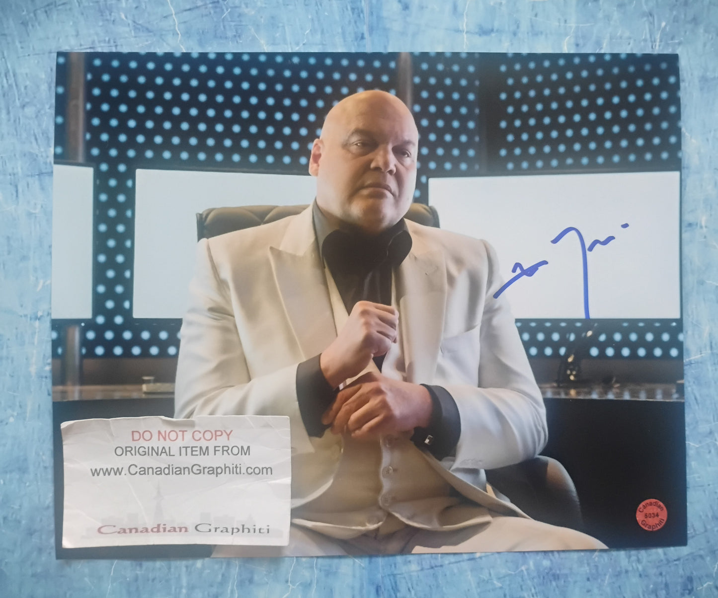 Vincent D'Onofrio Hand Signed Autograph 8x10 Photo COA Daredevil