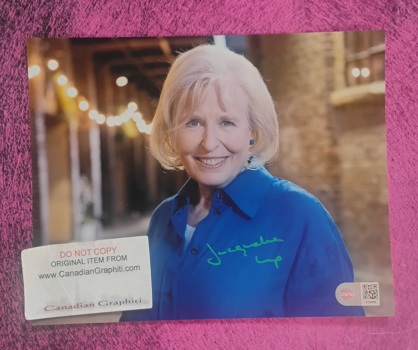 Jacqueline King Hand Signed Autograph 8x10 Photo SWAU COA Doctor Who