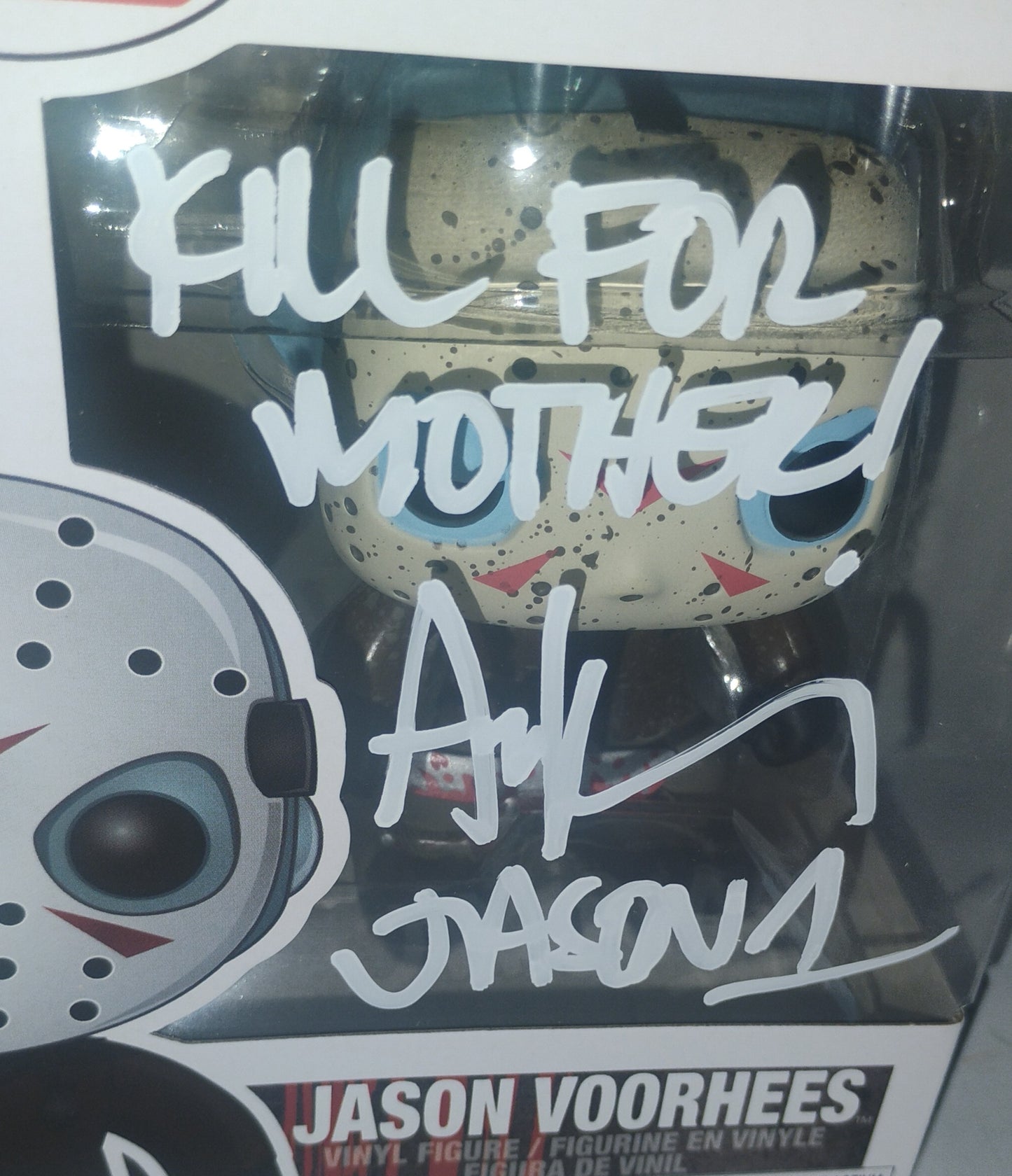 Ari Lehman Hand Signed Autograph Jason Voorhees Funko Pop COA Friday The 13th