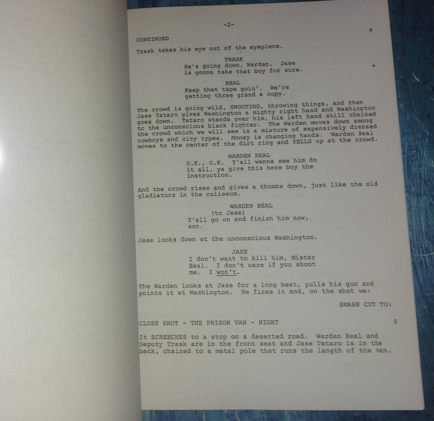 Mr T Hand Signed Autograph The A-Team Script OPix COA