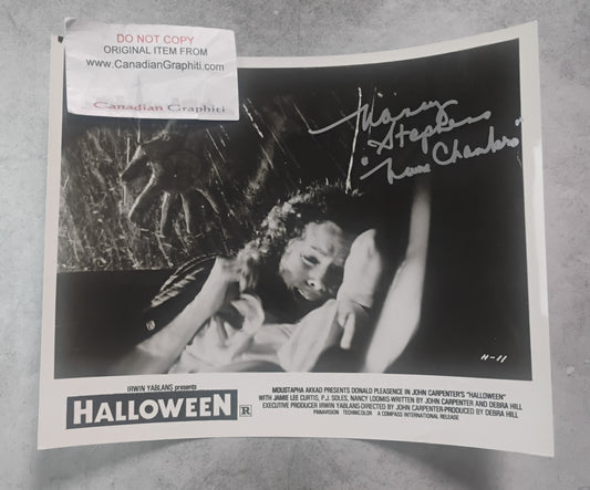 Nancy Stephens Hand Signed Autograph 8x10 Photo JSA COA Halloween