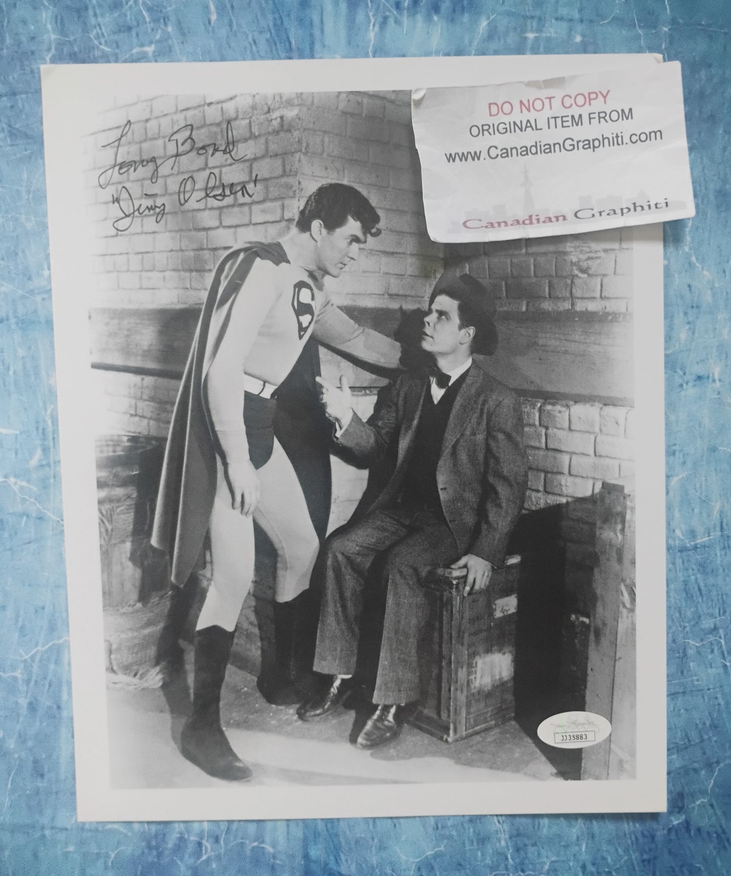 Tommy Bond Hand Signed Autograph 8x10 Photo JSA COA Superman