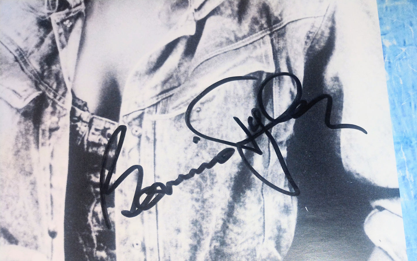 Bonnie Tyler Hand Signed Autograph Photo JSA COA