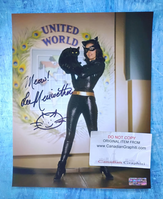 Lee Meriwether Hand Signed Autograph 8x10 Photo COA Catwoman