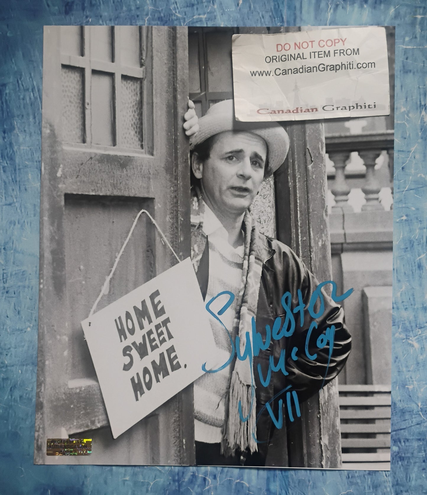 Sylvester McCoy Hand Signed Autograph 8x10 Photo COA Doctor Who