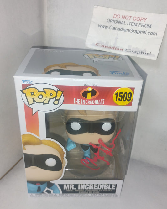 Craig T Nelson Hand Signed Autograph Funko Pop PSA COA The Incredibles
