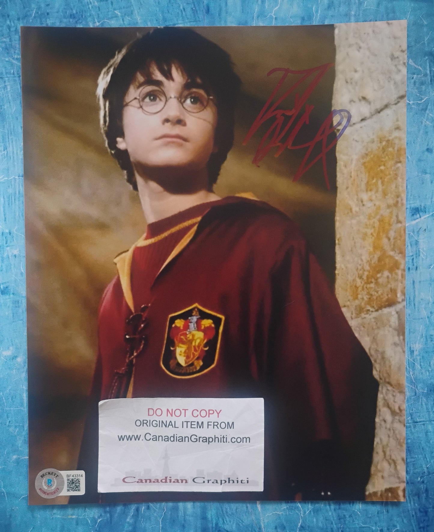 Daniel Radcliffe Hand Signed Autograph 8x10 Photo BAS COA Harry Potter