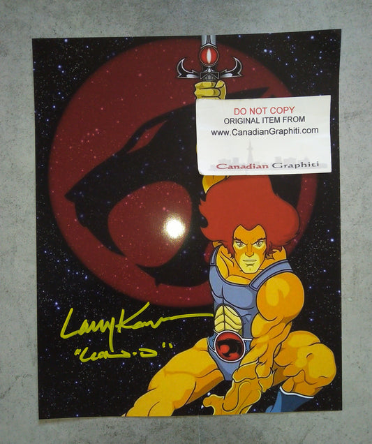 Larry Kenney Hand Signed Autograph 8x10 Photo COA Thundercats