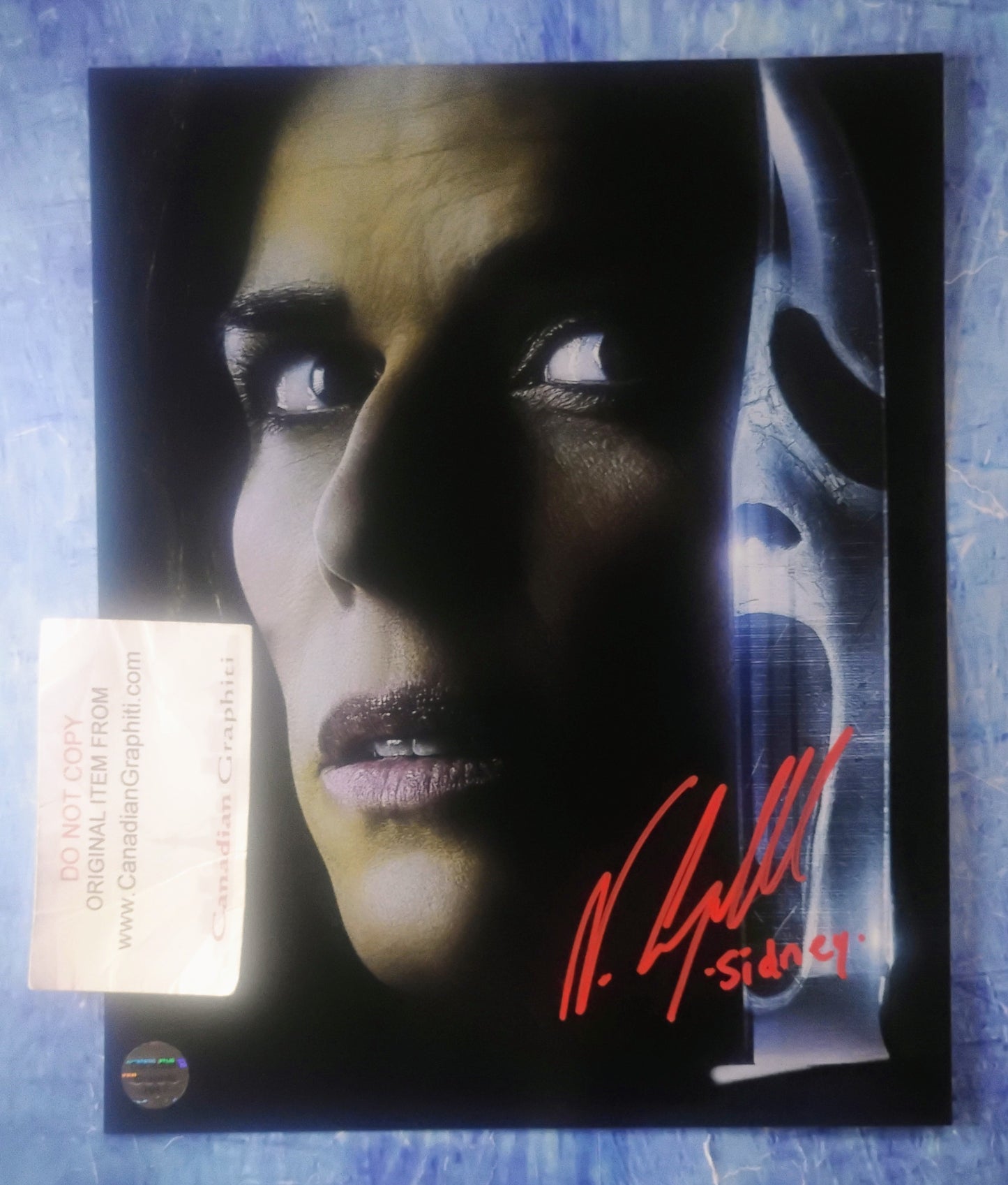 Neve Campbell Hand Signed Autograph 8x10 Photo COA