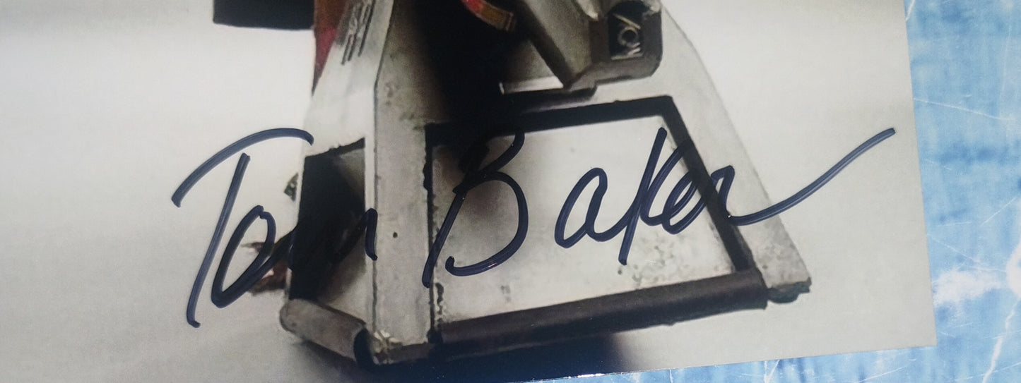 Tom Baker Hand Signed Autograph Photo COA Doctor Who