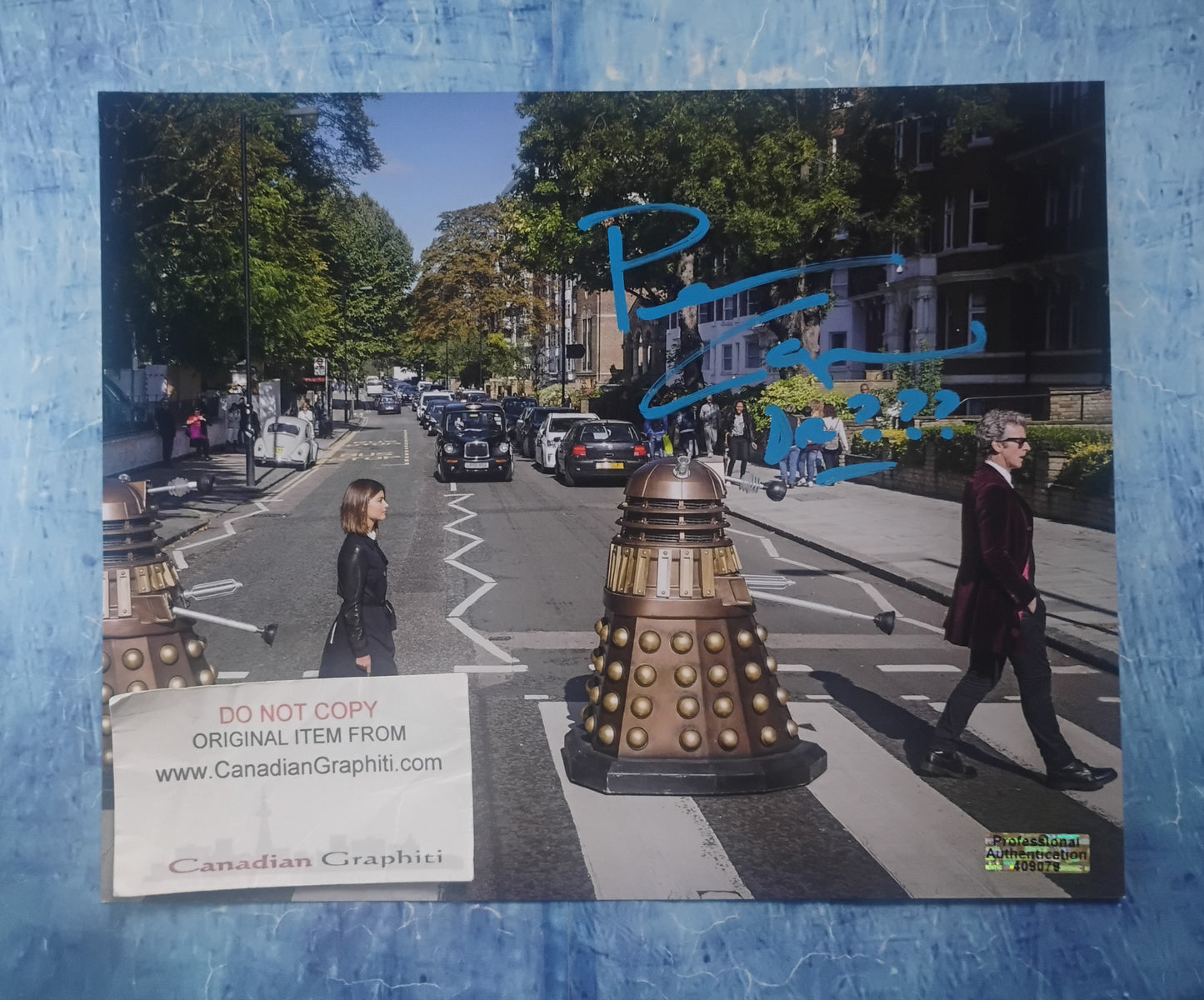 Peter Capaldi Hand Signed Autograph 8x10 Photo COA Doctor Who