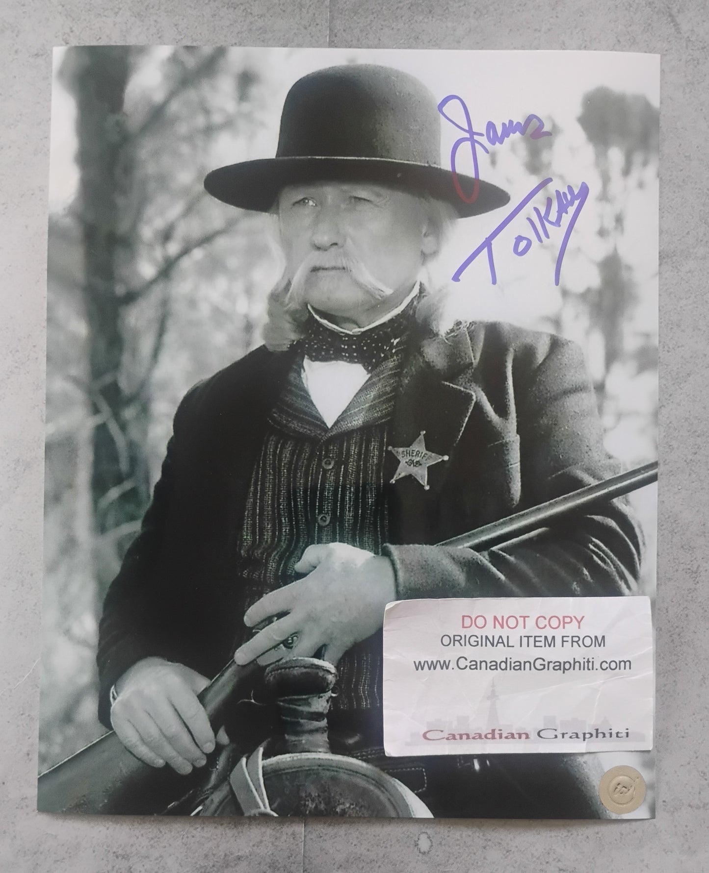 James Tolkan Hand Signed Autograph 8x10 Photo COA Back To The Future