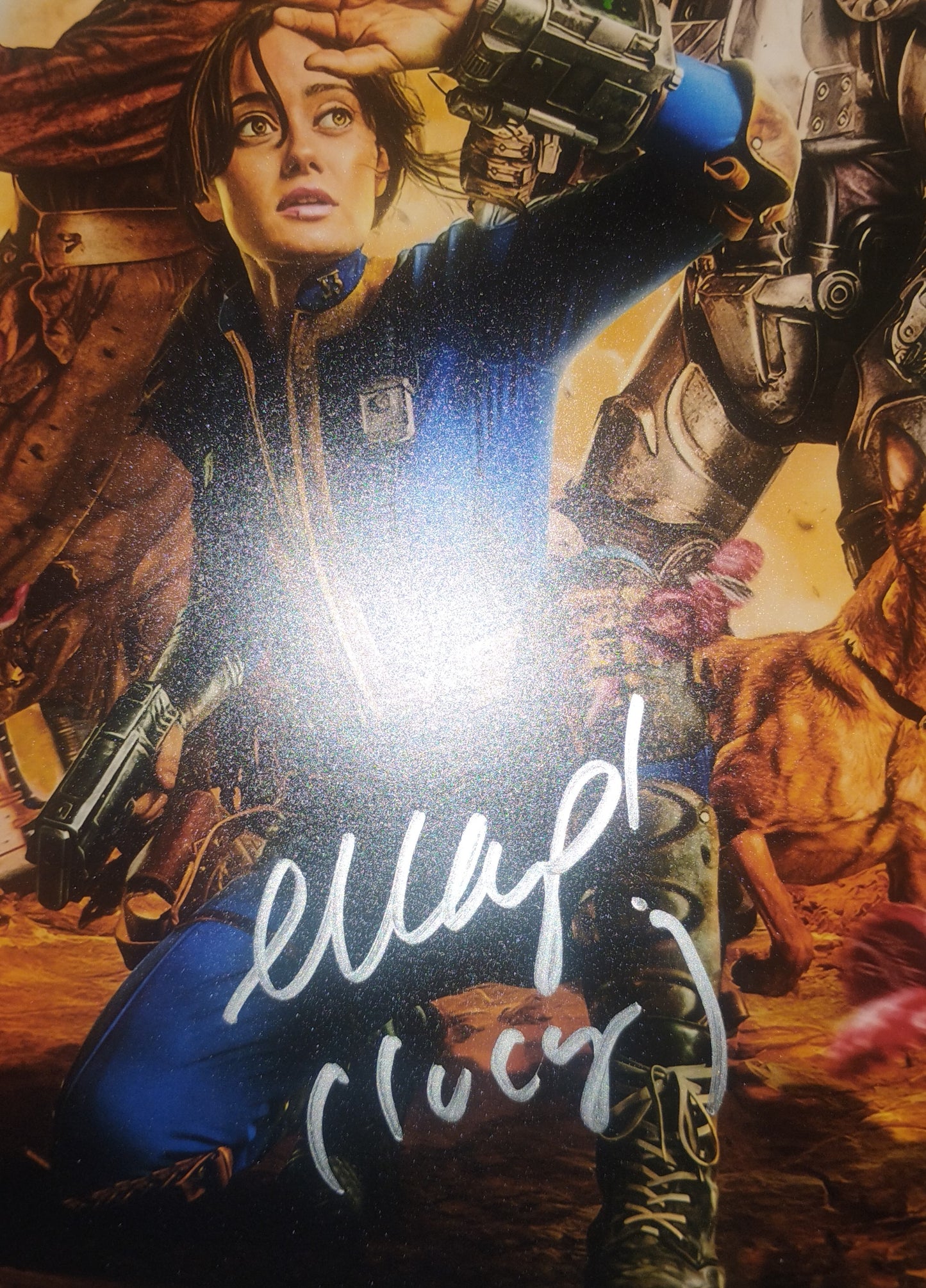Ella Purnell Hand Signed Autograph 8x10 Photo COA Fallout