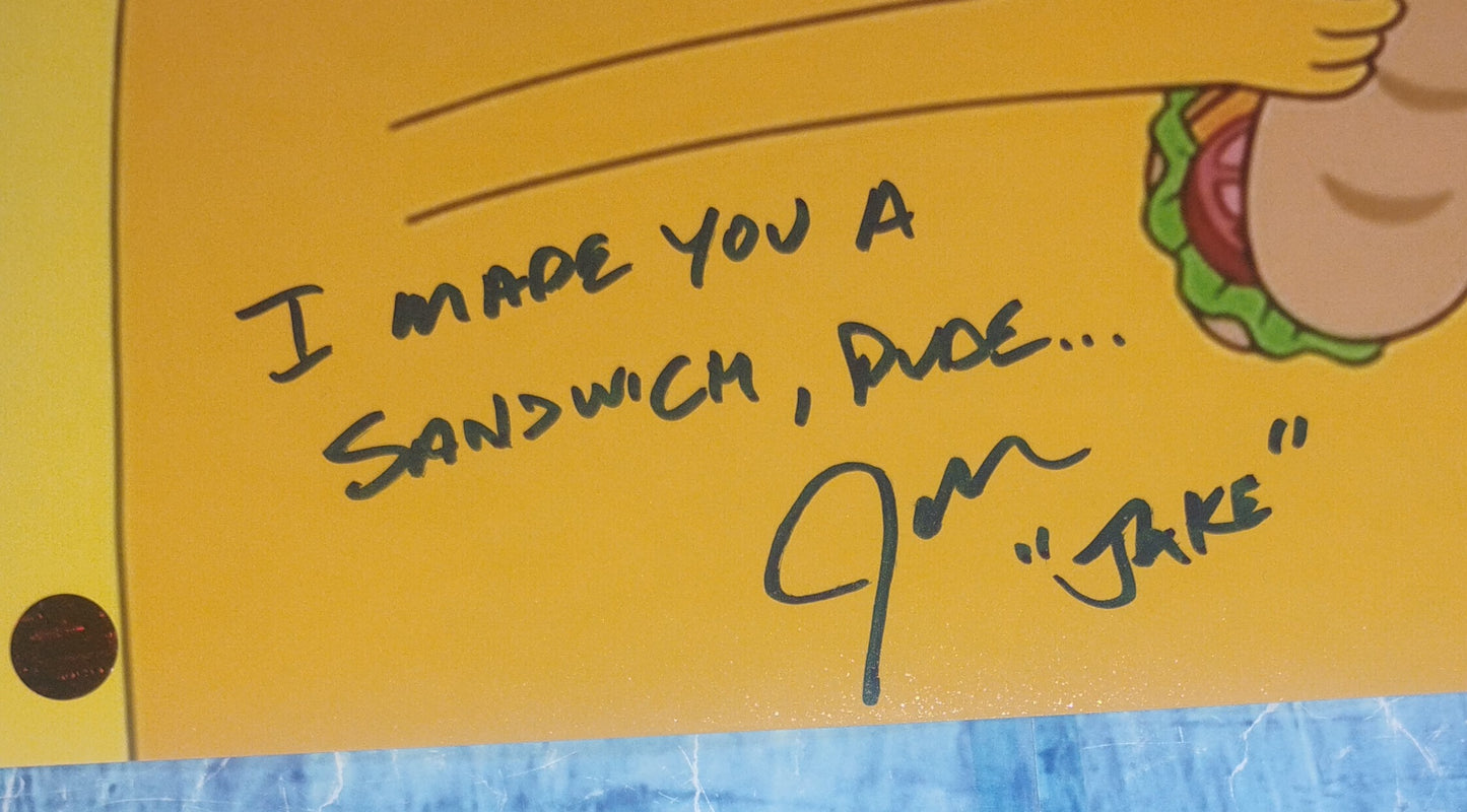 John DiMaggio Hand Signed Autograph 8x10 Photo JSA COA Adventure Time