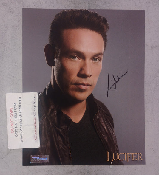 Kevin Alejandro Hand Signed Autograph 8x10 Photo COA Lucifer
