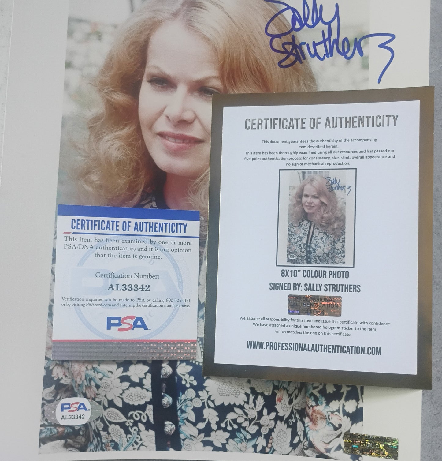 Sally Struthers Hand Signed Autograph 8x10 Photo PSA COA All In The Family