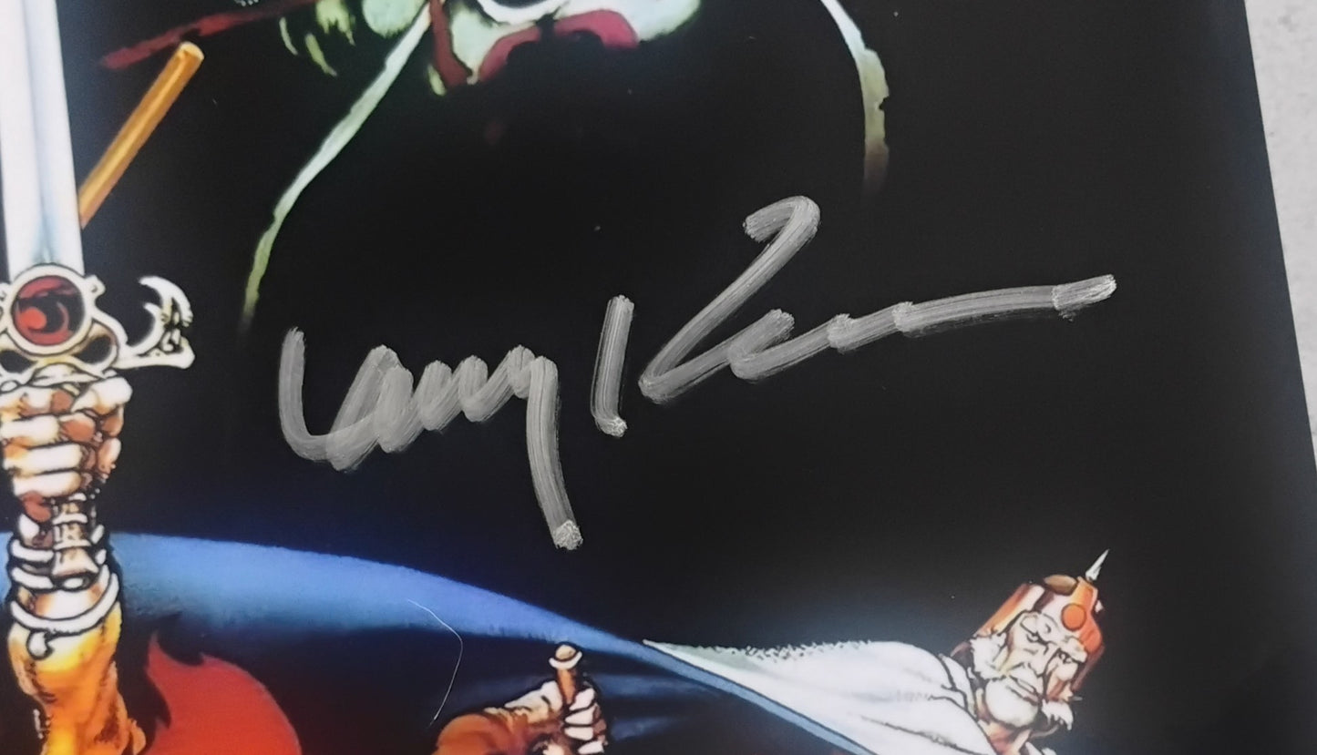 Lynne Lipton & Larry Kenney Hand Signed Autograph 8x10 Photo COA Thundercats