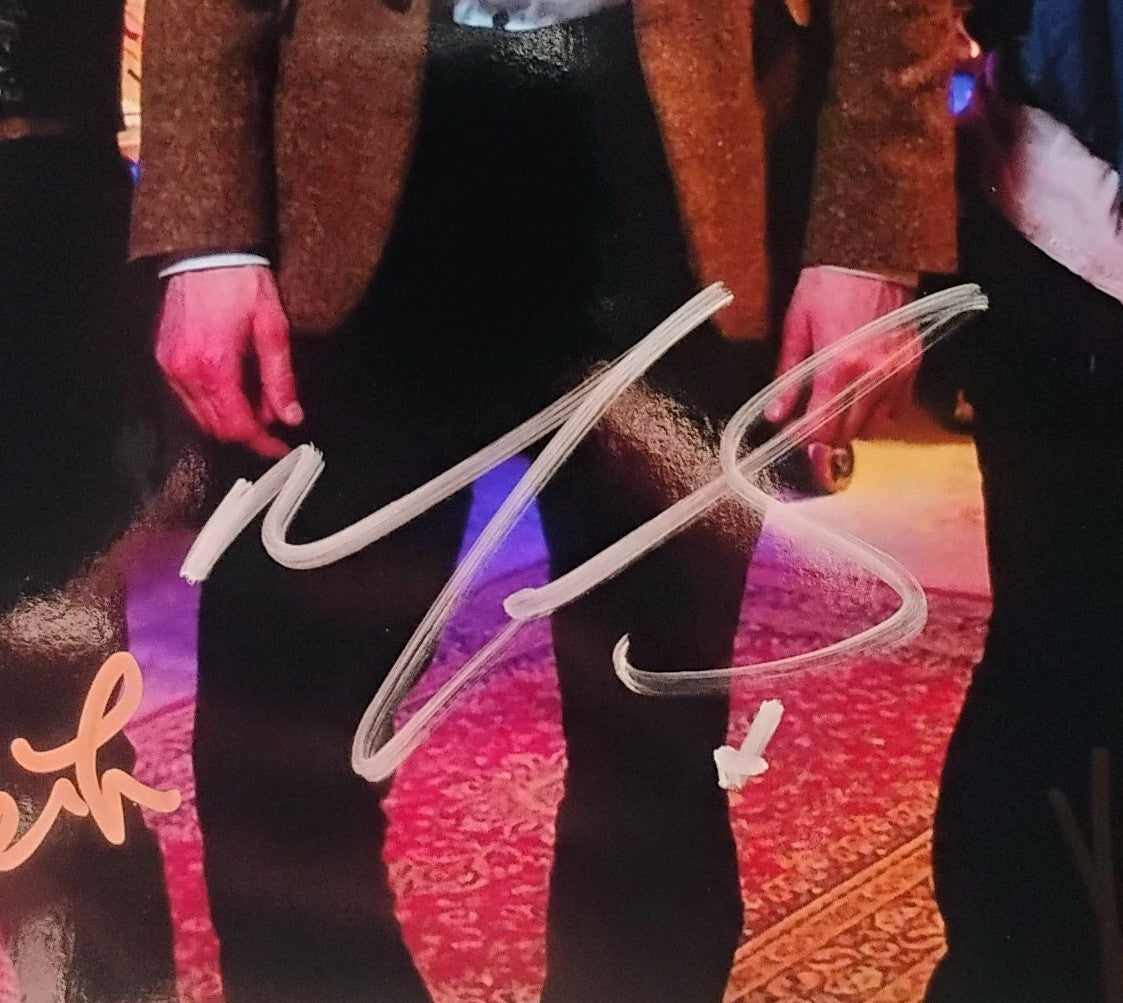 Matt Smith, Elisabeth Sladen & Katy Manning Hand Signed Autograph 8x10 Photo COA Doctor Who