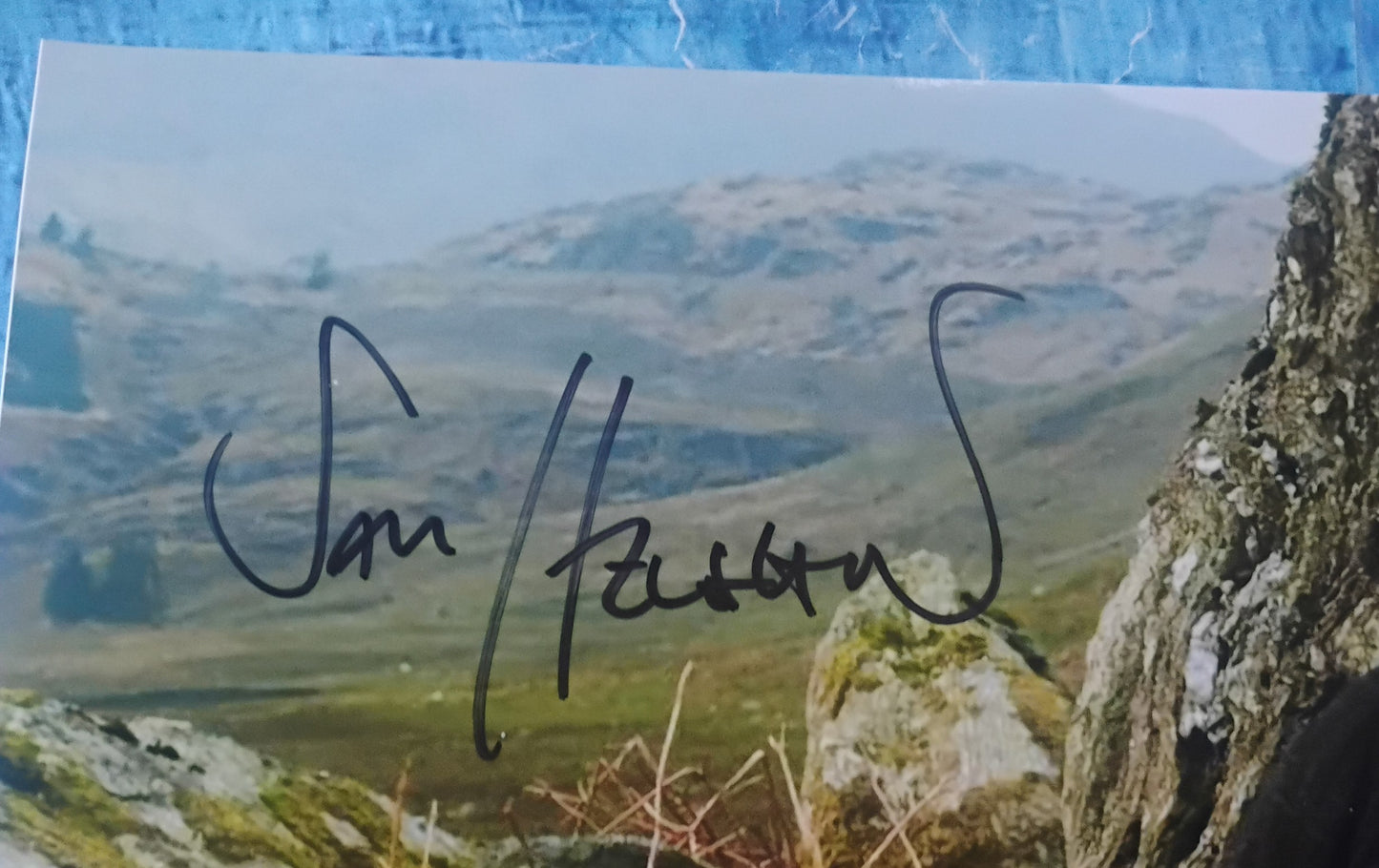Sam Heughan Hand Signed Autograph Photo COA Outlander