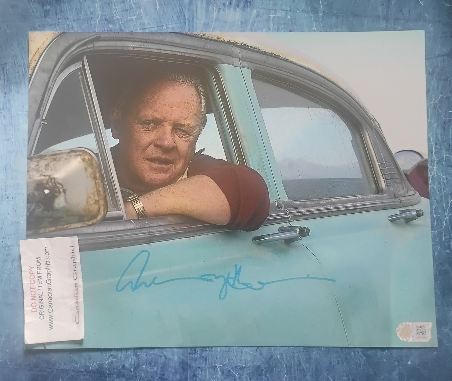 Anthony Hopkins Hand Signed Autograph 11x14 Photo SWAU COA