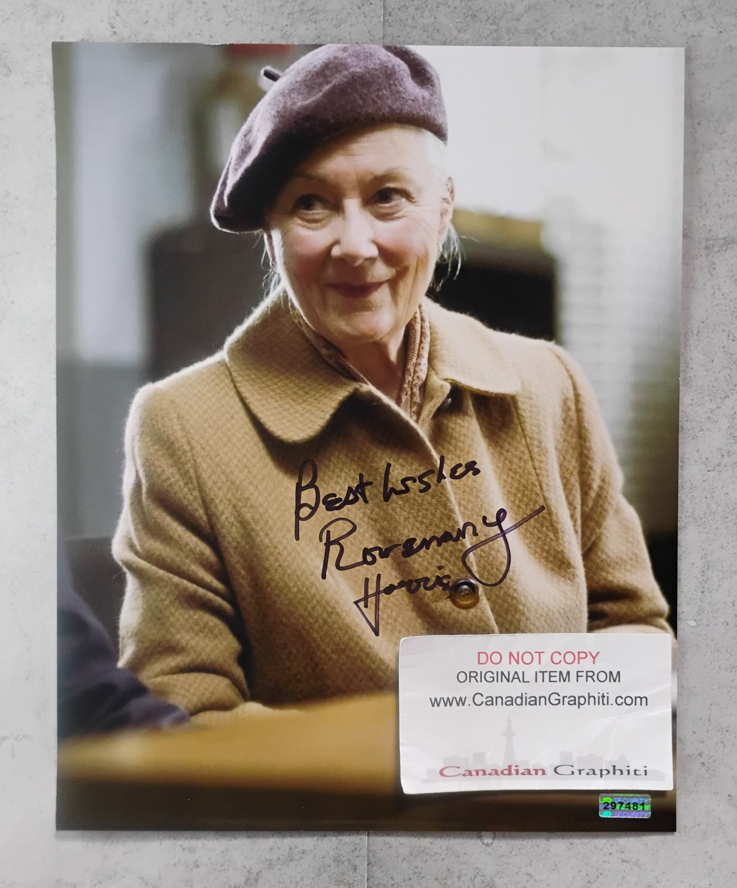 Rosemary Harris Hand Signed Autograph 8x10 Photo COA Spider-man