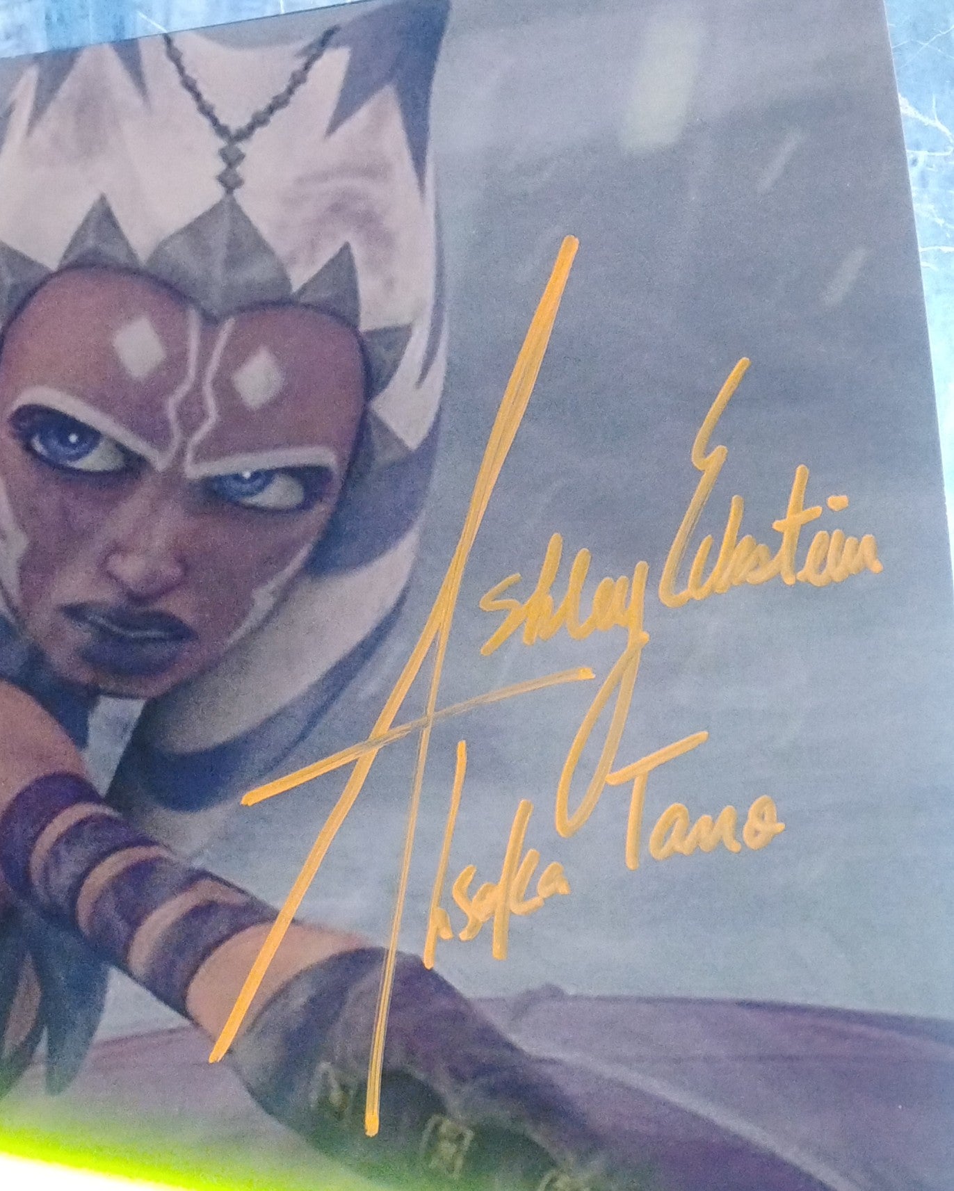 Ashley Eckstein Hand Signed Autograph 8x10 Photo COA Star Wars Clone Wars