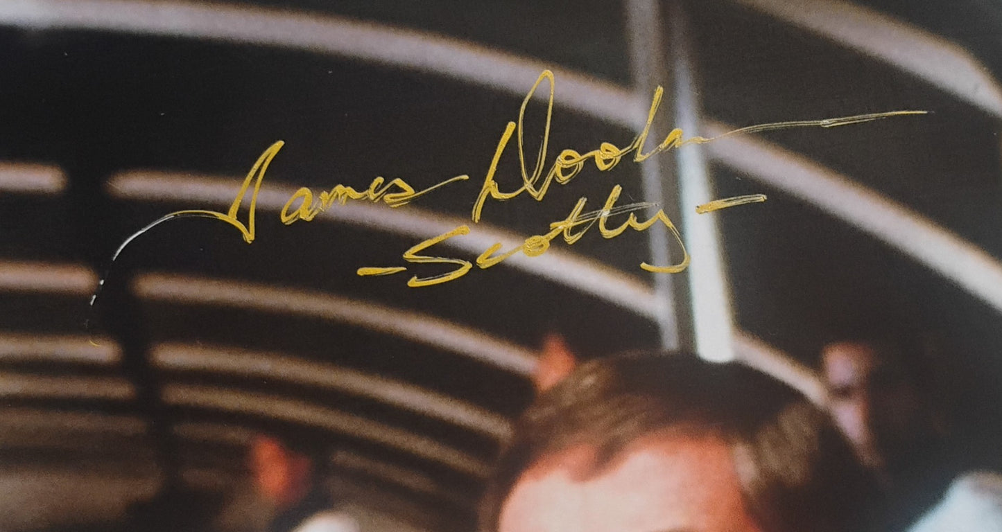 James Doohan Hand Signed Autograph 8x10 Photo COA Star Trek