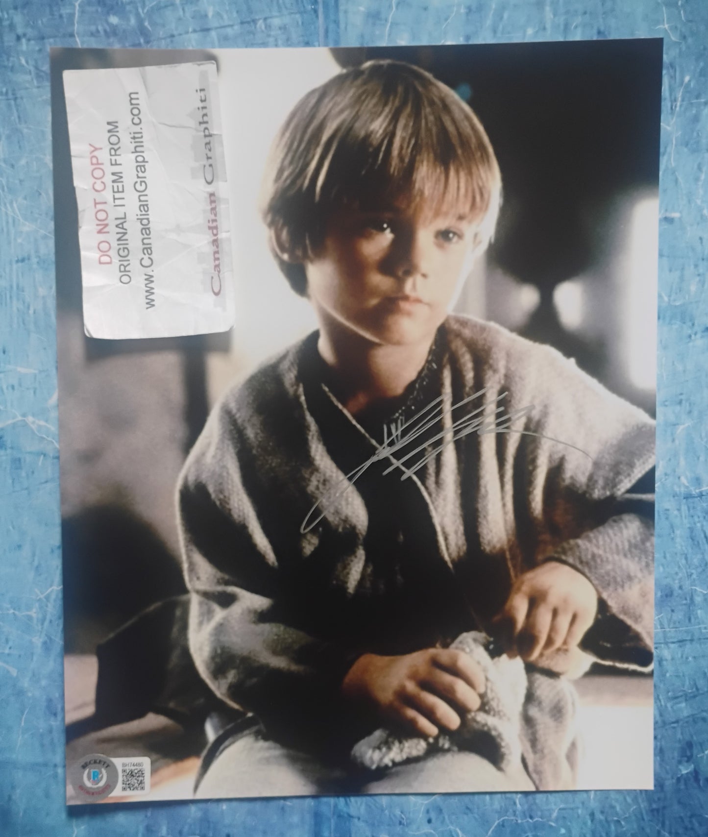 Jake Lloyd Hand Signed Autograph 8x10 Photo BAS COA Star Wars