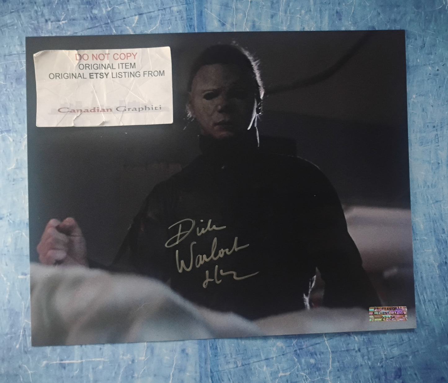 Dick Warlock Hand Signed Autograph 8x10 Photo COA Halloween