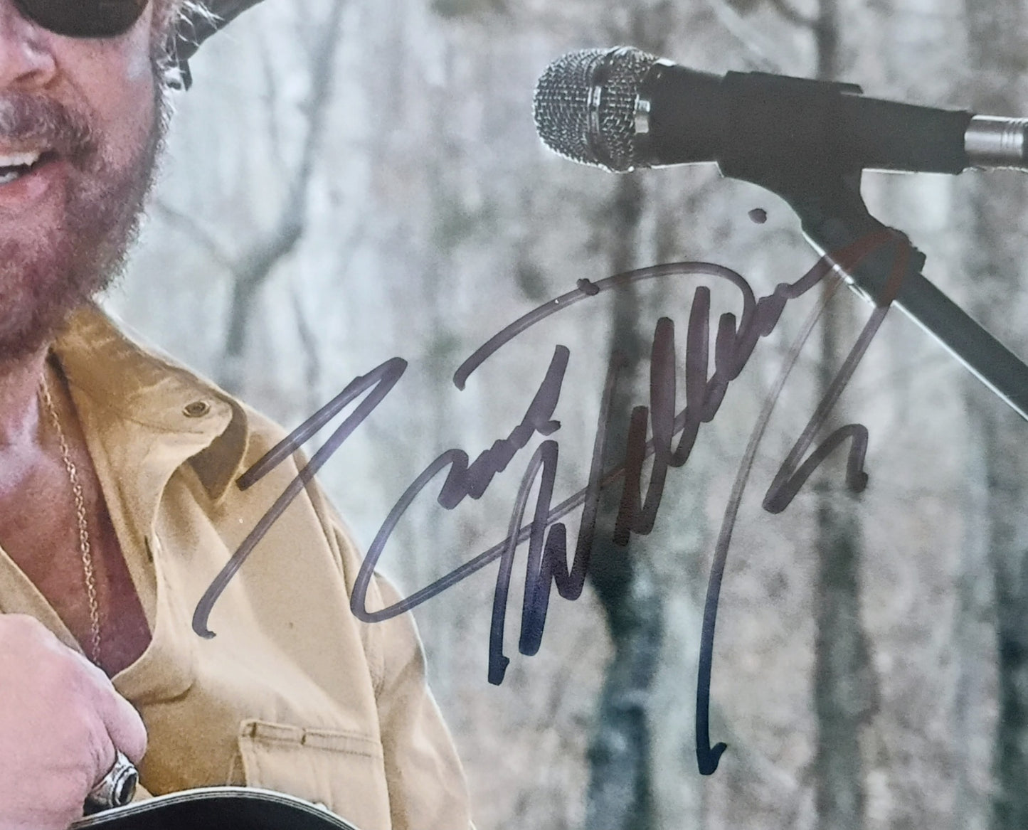 Hank Williams Jr Hand Signed Autograph 8x10 Photo PSA COA