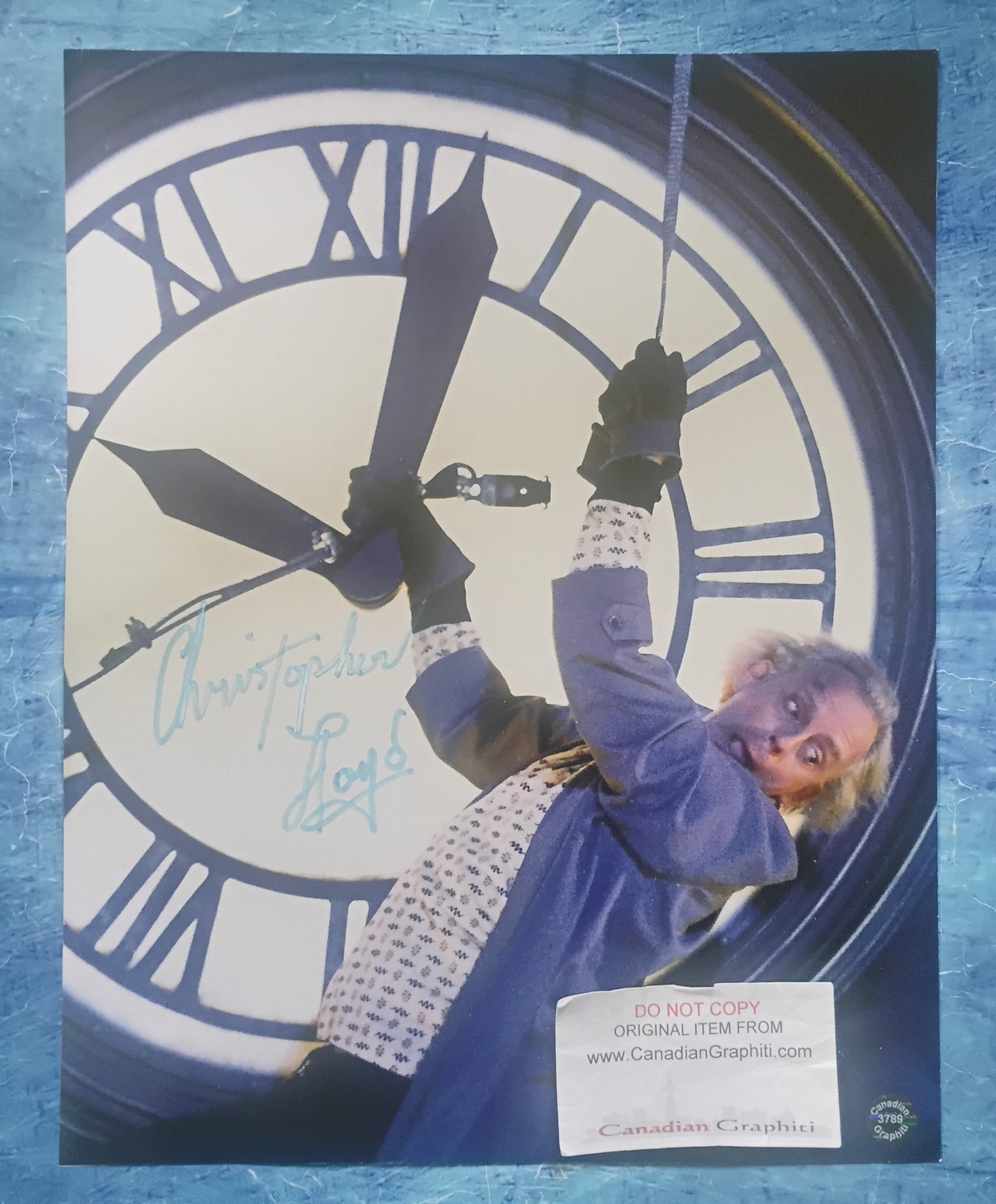 Christopher Lloyd Hand Signed Autograph 11x14 Photo COA Back To The Future