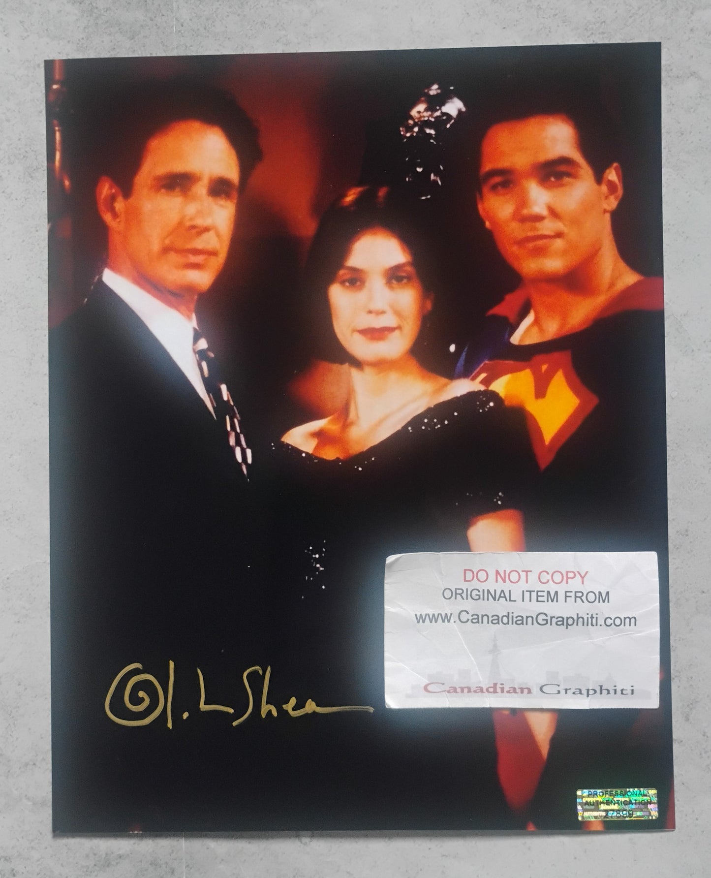 John Shea Hand Signed Autograph 8x10 Photo COA Lex Luthor