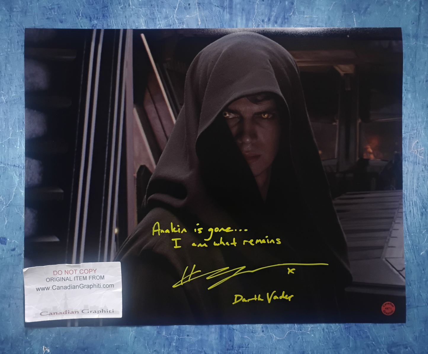 Hayden Christensen Hand Signed Autograph 11x14 Photo COA Star Wars