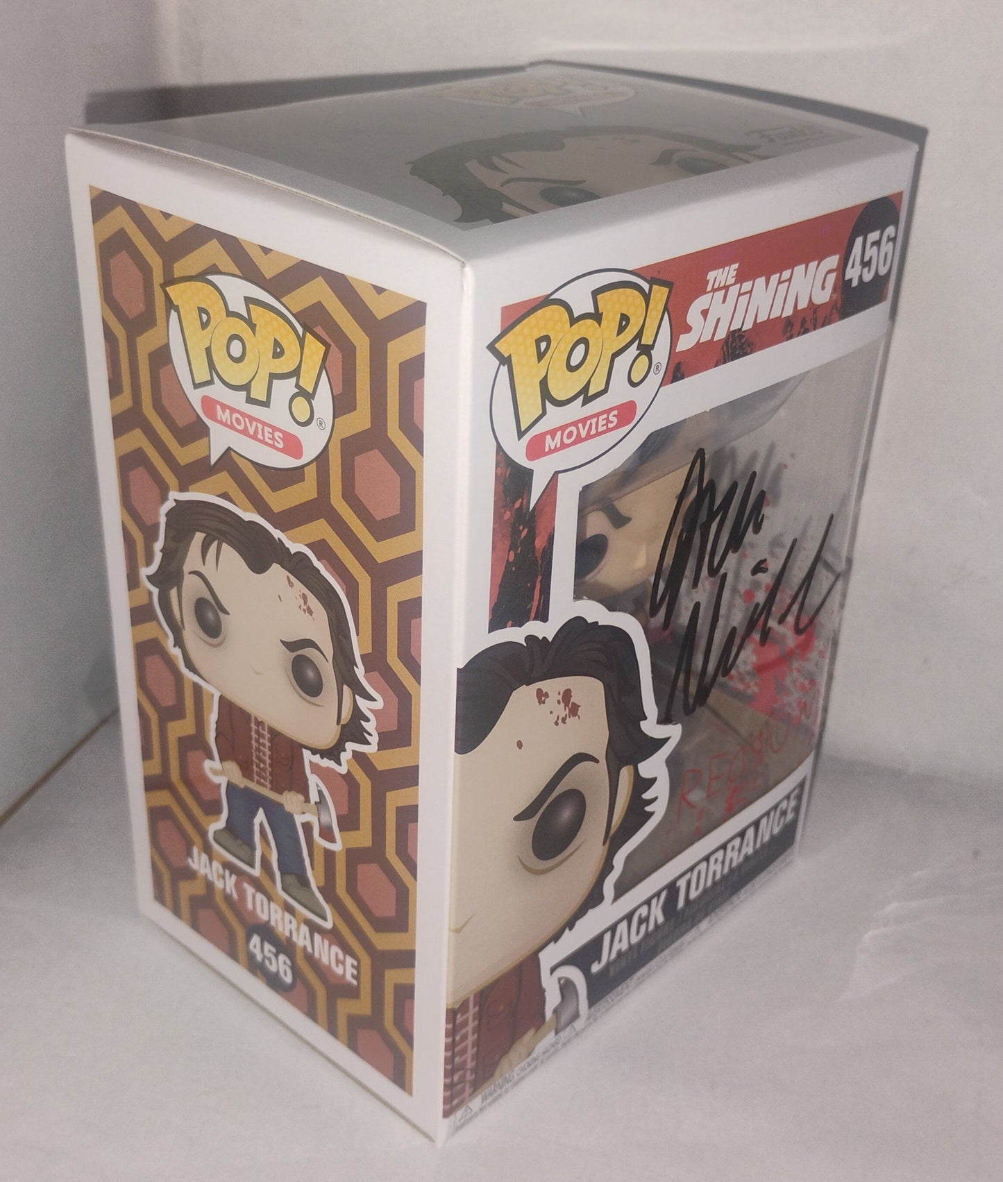 Jack Nicholson Hand Signed Autograph The Shining Funko Pop COA