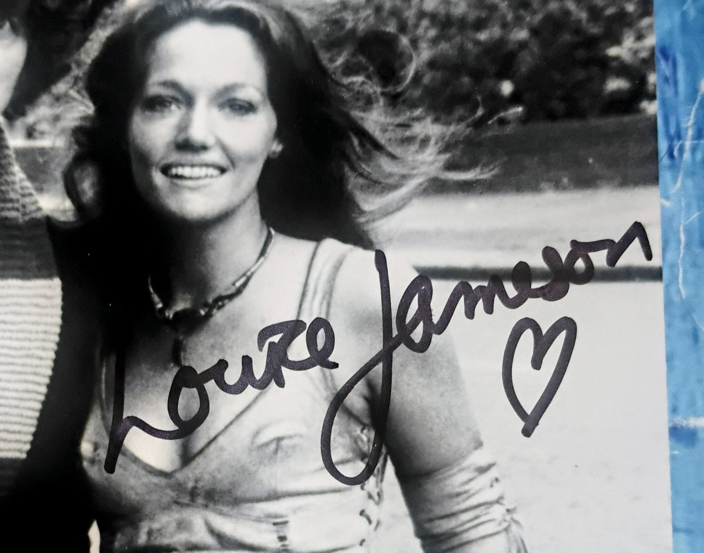Tom Baker, Louise Jameson & John Leeson Hand Signed Autograph 8x10 Photo COA Doctor Who