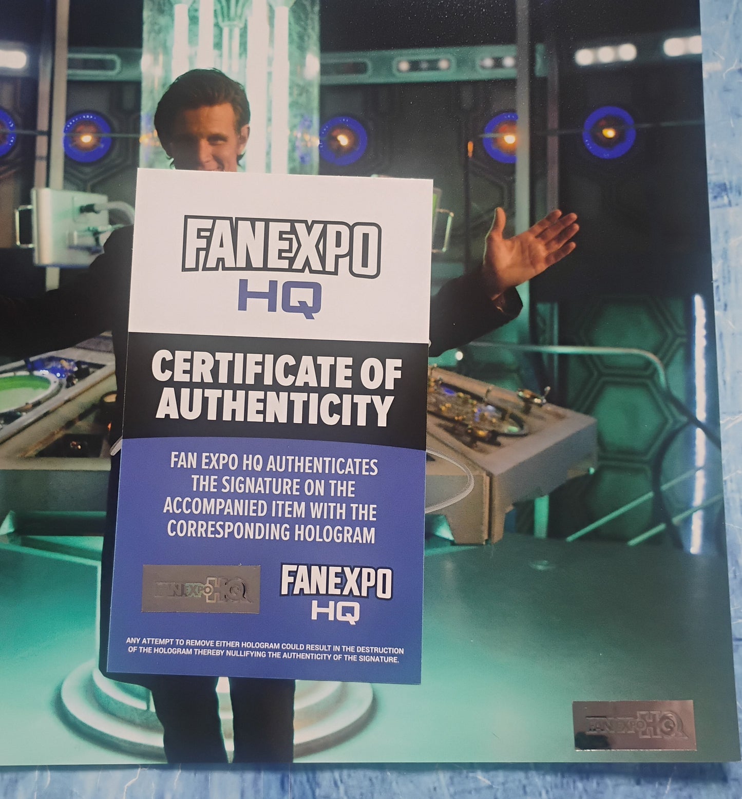 Matt Smith Hand Signed Autograph 8x10 Photo COA Doctor Who
