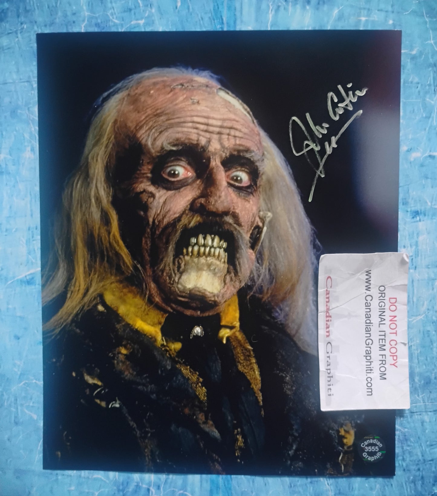 John Astin Hand Signed Autograph 8x10 Photo COA The Frighteners